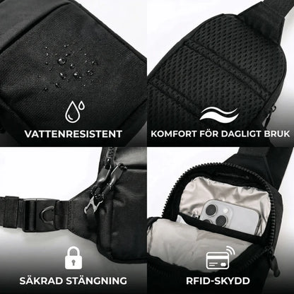 Stöldsäker Axelväska