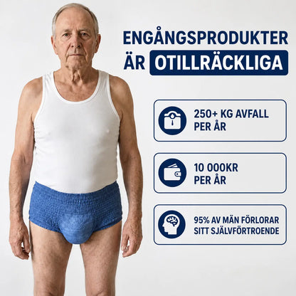 Lækagesikre underbukser med diskret beskyttelse