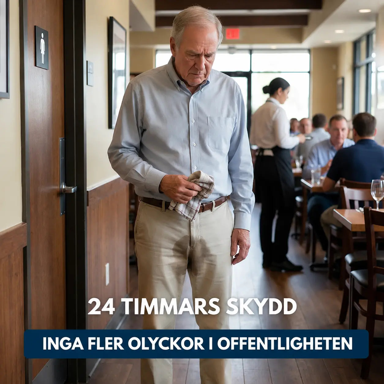 Lækagesikre underbukser med diskret beskyttelse