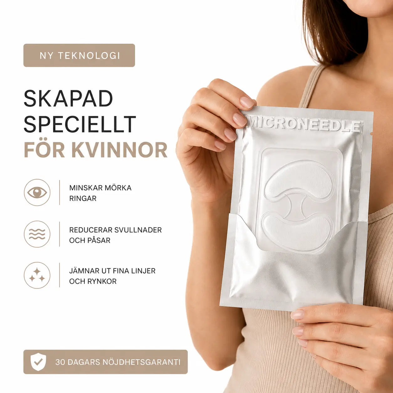 SCANDI - mikronålsplastre til kvinder